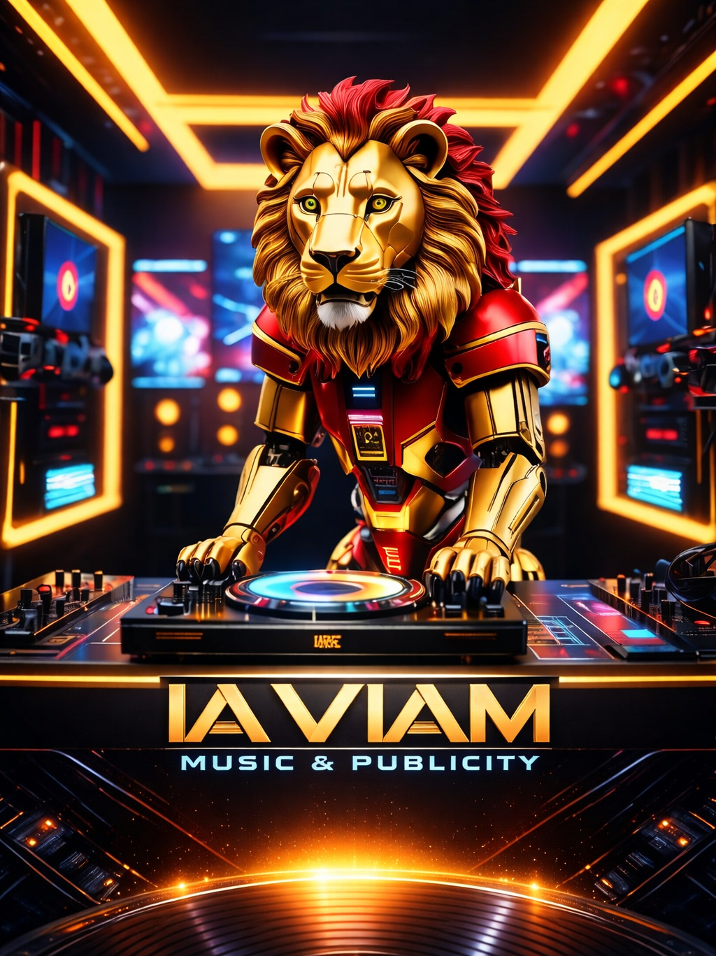 Logo temporal de IA VIAM Music and Publicity